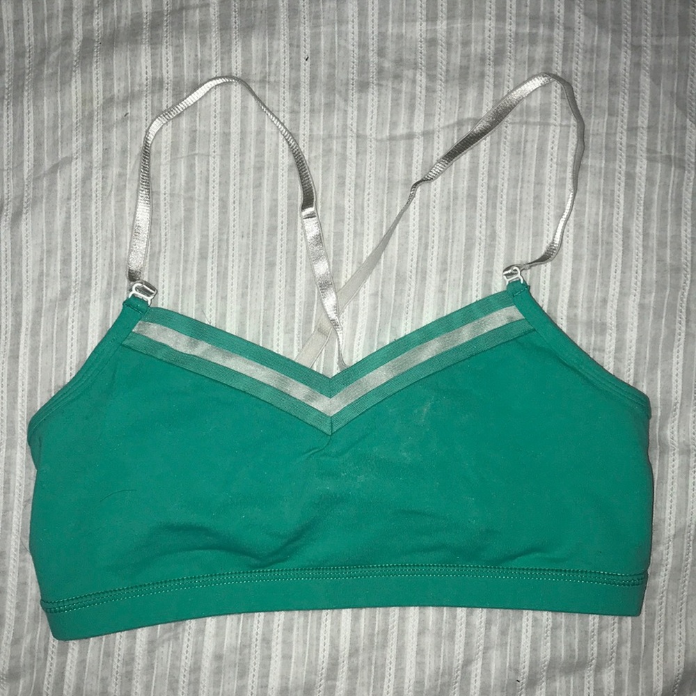 Sea Green Lululemon Sports Bra